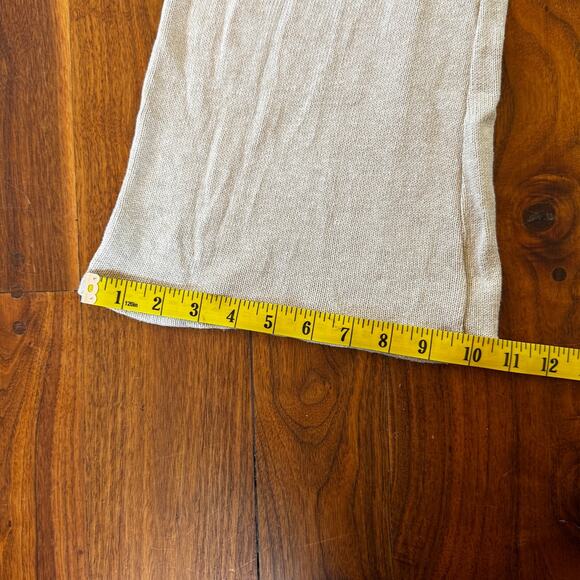 Indigo Luna Helga Pants Almond Medium 100% Organic Cotton Yoga Pants - Picture 16 of 16